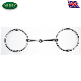 Abbey Riding Bitz Steel Jointed Balding Gag